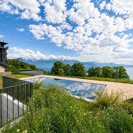 Flat With View Of Léman&swimming Pool Appartement *